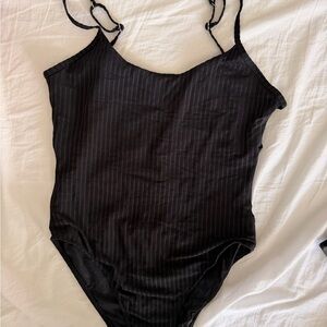 Stylish Black One Piece backless